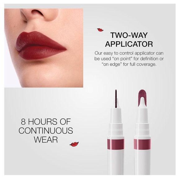 NIB Stila Calligraphy Lip Stain Rosa - Picture 5 of 6